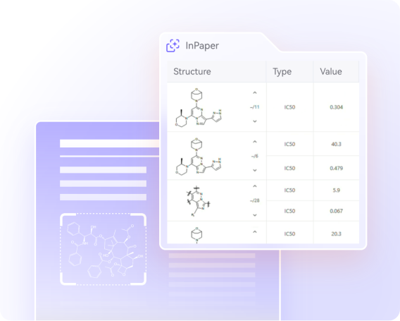 Structure-activity relationship extraction agent