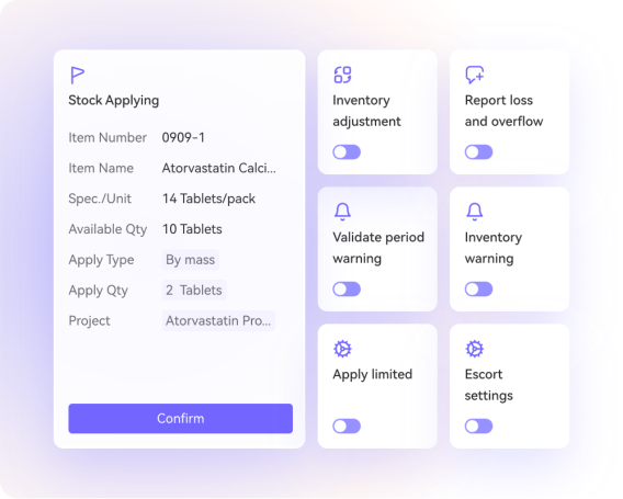 Granular inventory management